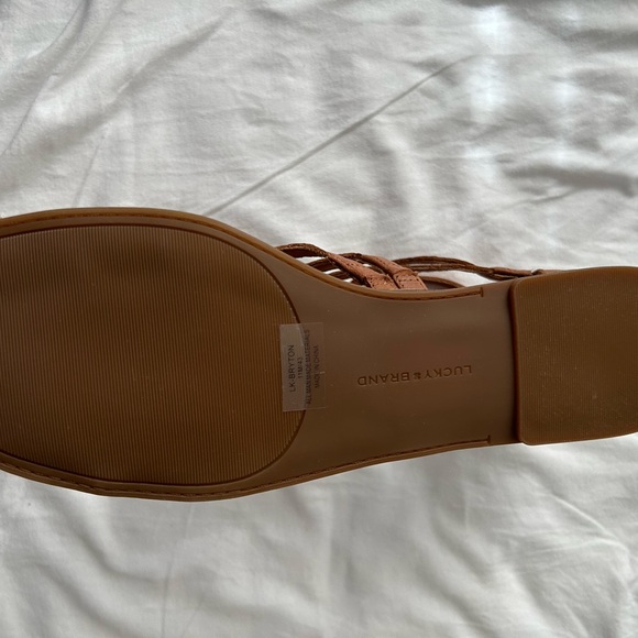 Lucky Brand strappy casual sandals, women’s size 11. - Picture 4 of 4